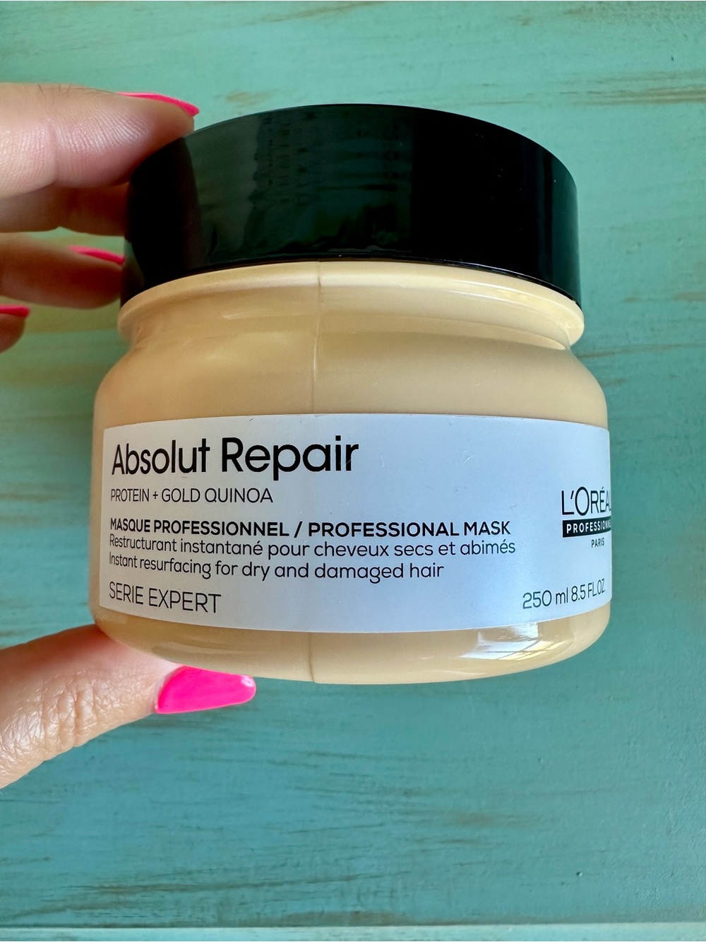 L'Oreal Absolut Repair Hair Mask – Protein & Gold Quinoa - Picture 2 of 6